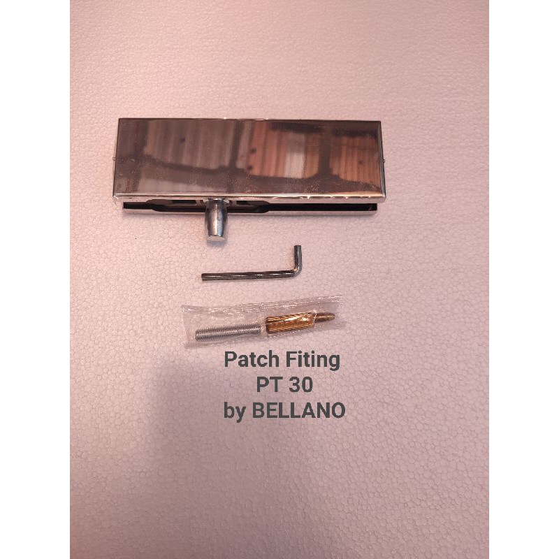 Patch fiting PT30,Fiting penjepit kaca