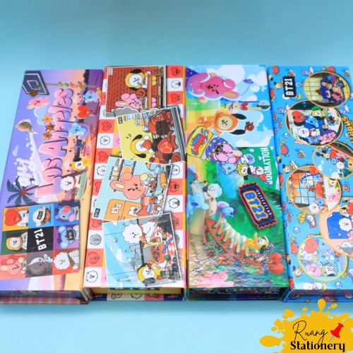 

Kotak Pensil Hardbox BT21 Variasi 3 [1 Pcs]
