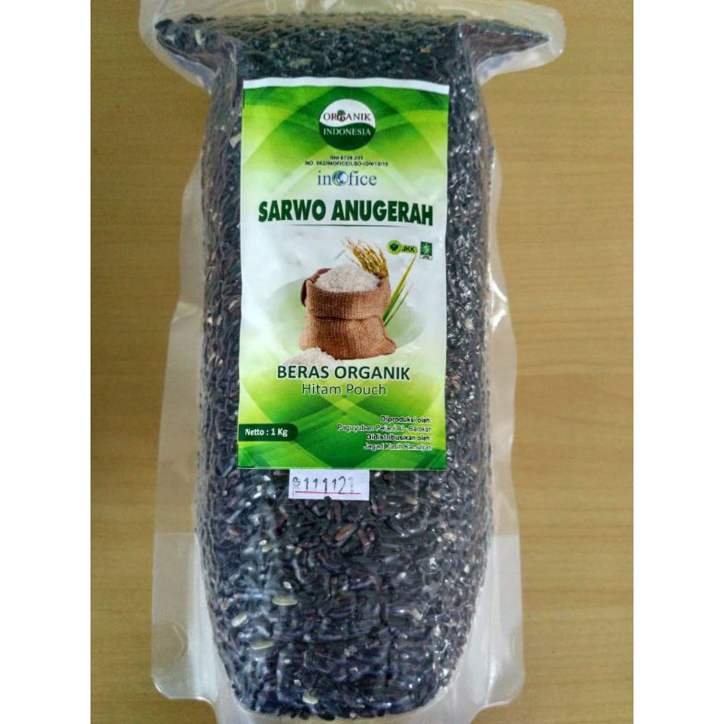 

Beras Hitam Organik Kemasan 1 Kg