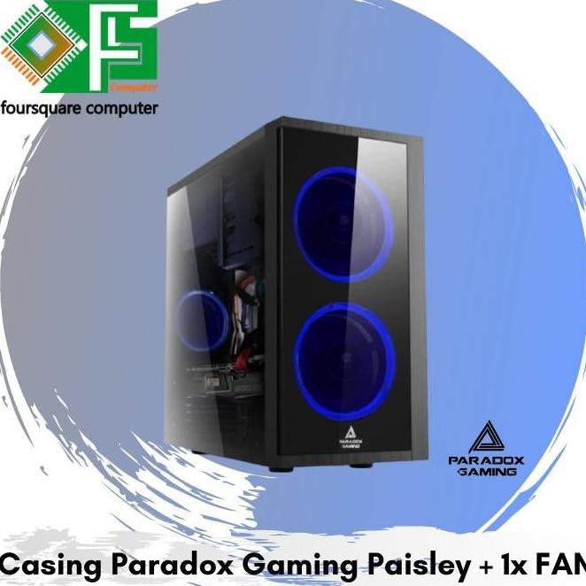 PC CASING PARADOX GAMING PAISLEY | CASING GAMING | CASING PC | CASING DRFG545E