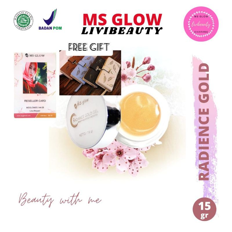 

Ms Glow Radiance Gold Gel Smoot & White