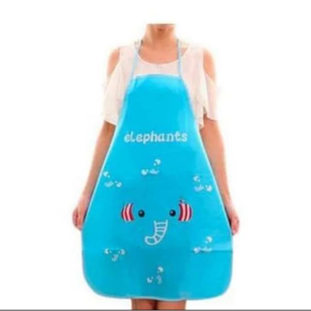 APRON CELEMEK MASAK KARAKTER LUCU