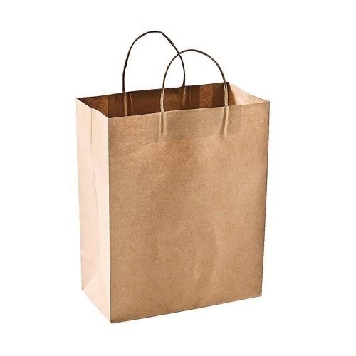 

BAYAR DITEMPAT Paperbag / Paper Bag / Tas Kado Craft Brown / Cokelat Polos L PER PACK