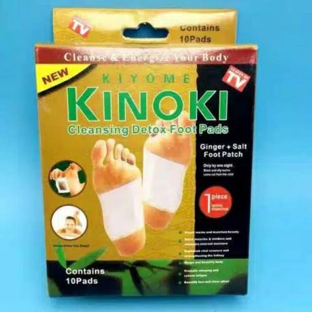 

Detox kinoki koyo kaki isi 10 pcs