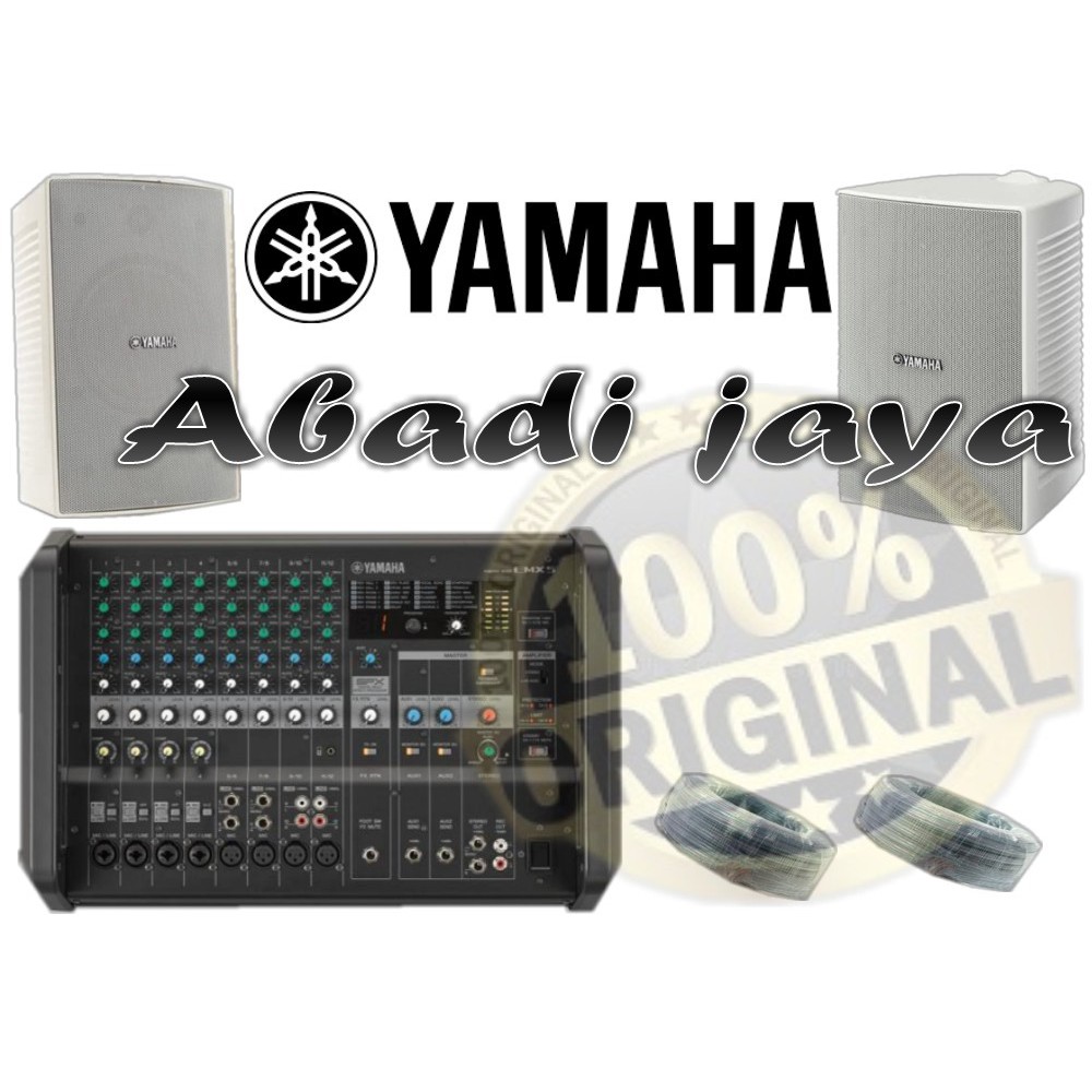 paket sound system yamaha vs6 1psg power mixer yamaha emx5 ORYGINAL