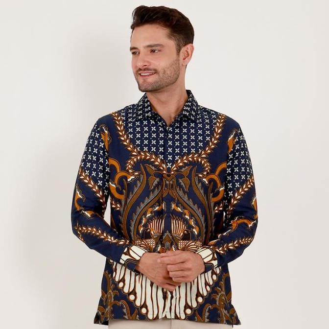 Maginot Kemeja Batik 3.0 Greesa-LS Lengan Panjang Pria