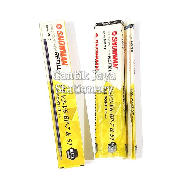 

Refill Ballpoint Pulpen Snowman MR-7F V1-V2-V6-BP-7 & S1