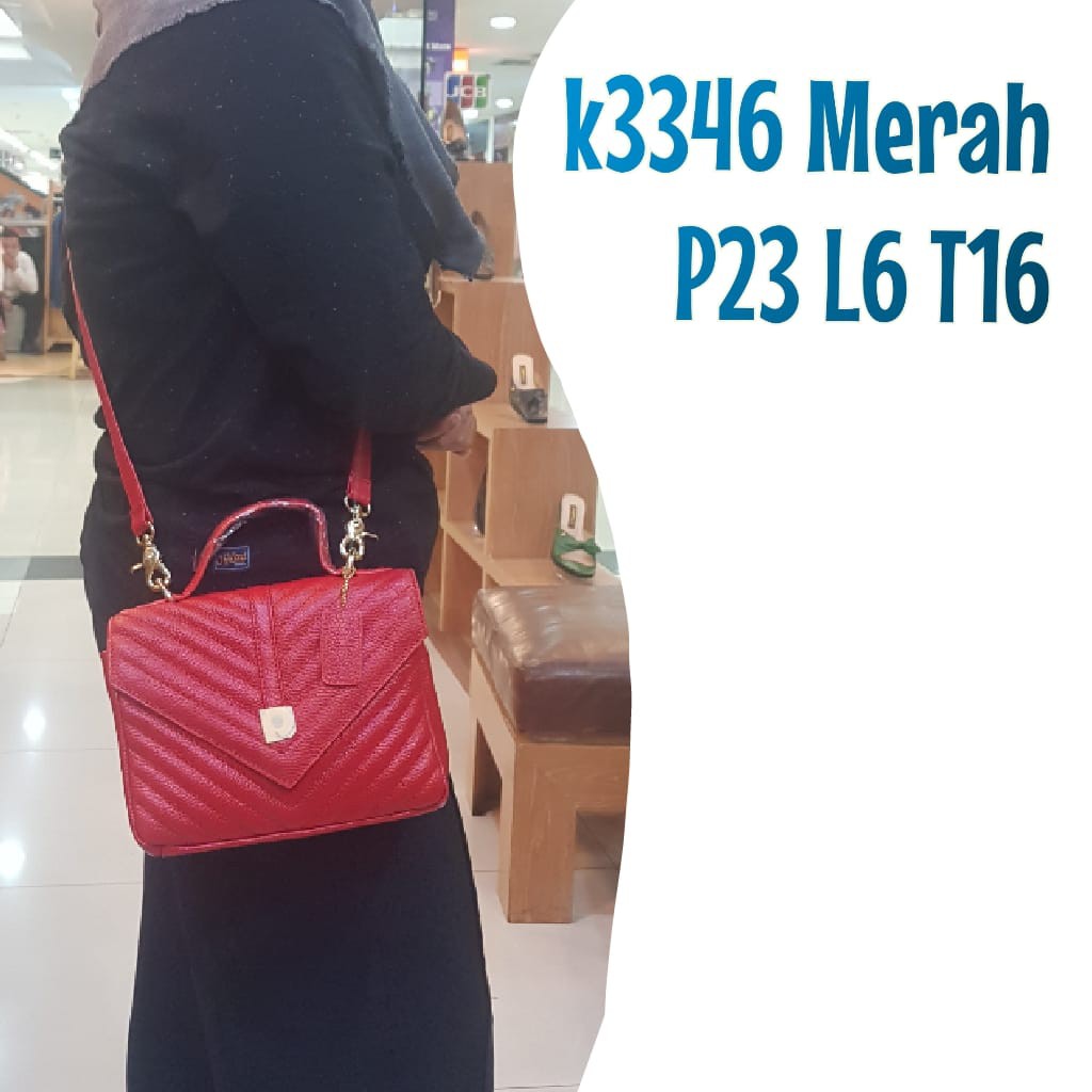 Tas Papillon Original K3346 Merah