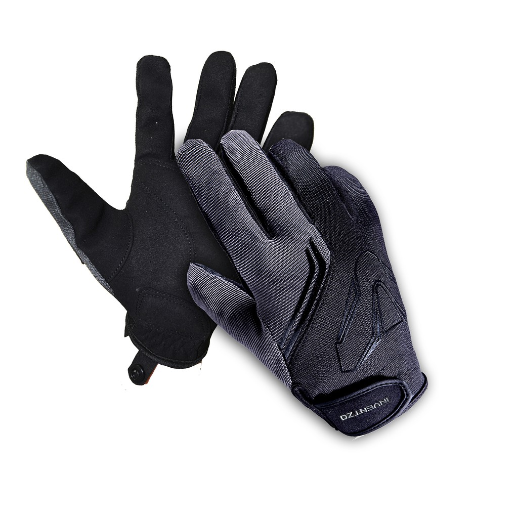 INVENTZO FARGO Black Grey - SARUNG TANGAN RIDING GLOVES