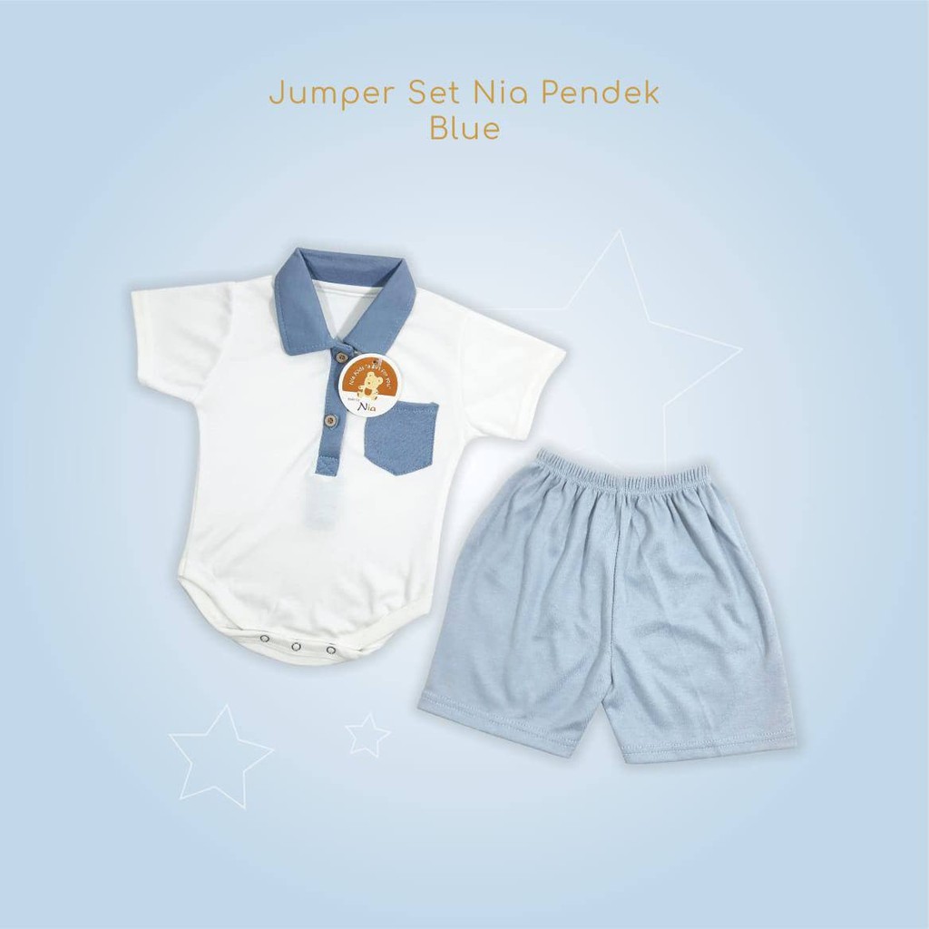 SETELAN JUMPER NIA PREMIUM / SETELAN JUMPER BAYI / SETELAN JUMPER BAYI NIA