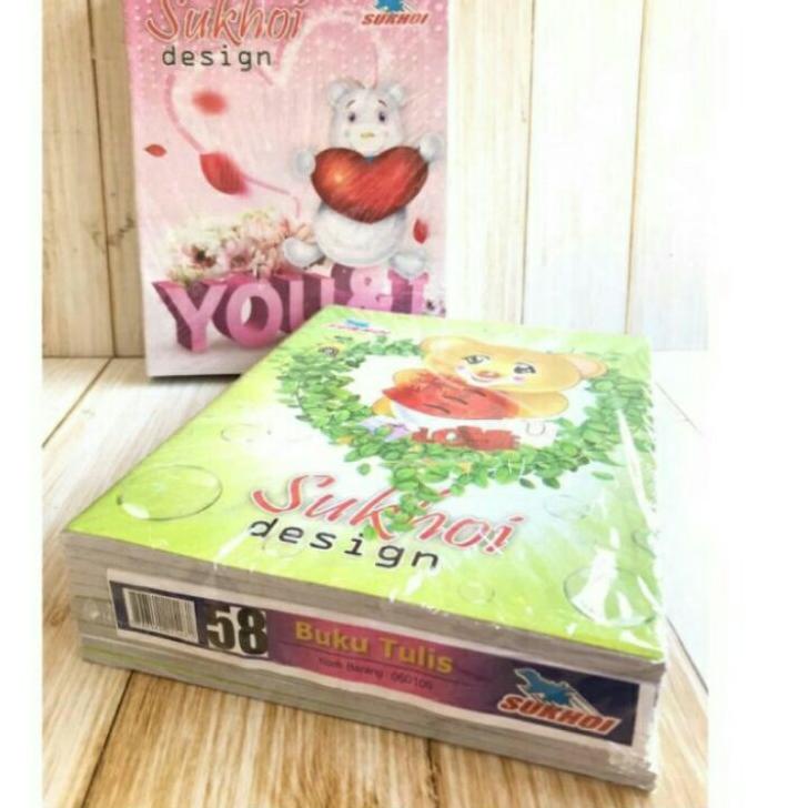 

Harga Murah.. Buku Tulis Sukhoi isi 58 Lembar