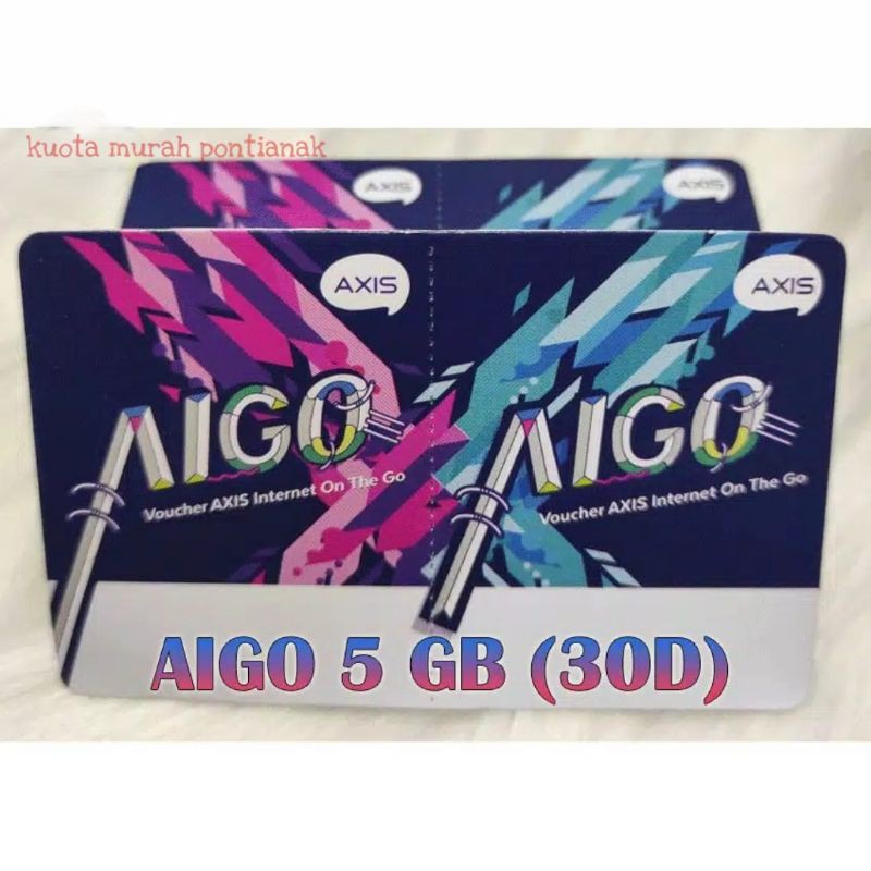 Voucher Axis 5gb 30hari Vocer Aigo 5 gb 30 hari
