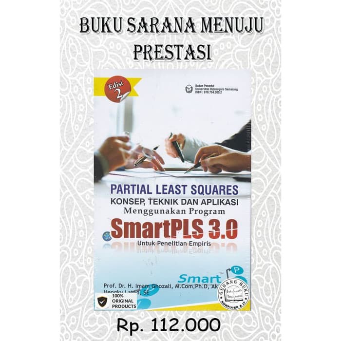 Promo BUKU PARTIAL LEAST SQUARES KONSEP TEKNIK DAN APLIKASI smartpls 3.0 terbaik