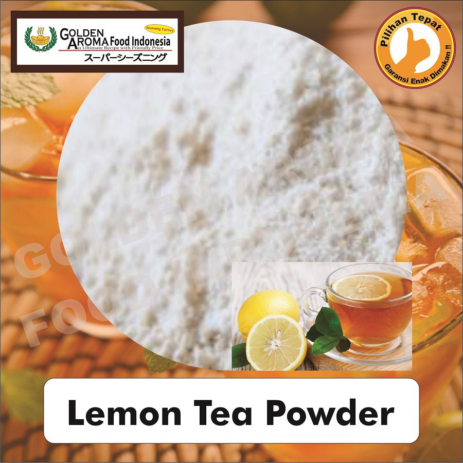 

Bubuk Minuman Serbaguna Enak Murah Halal Rasa Lemon Tea Powder 100Gr