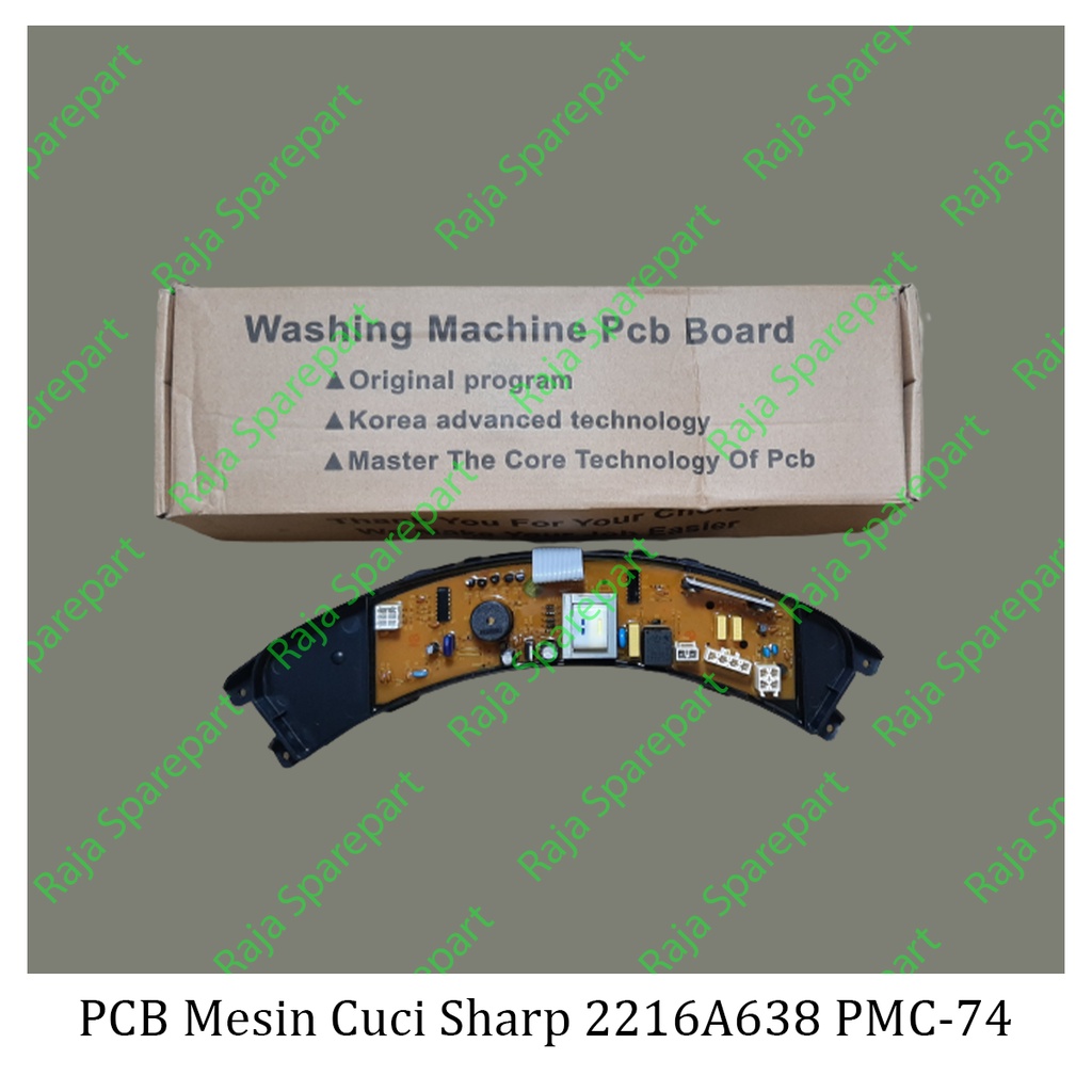 PCB/MODUL MESIN CUCI SHARP 2216A638 PMC-74