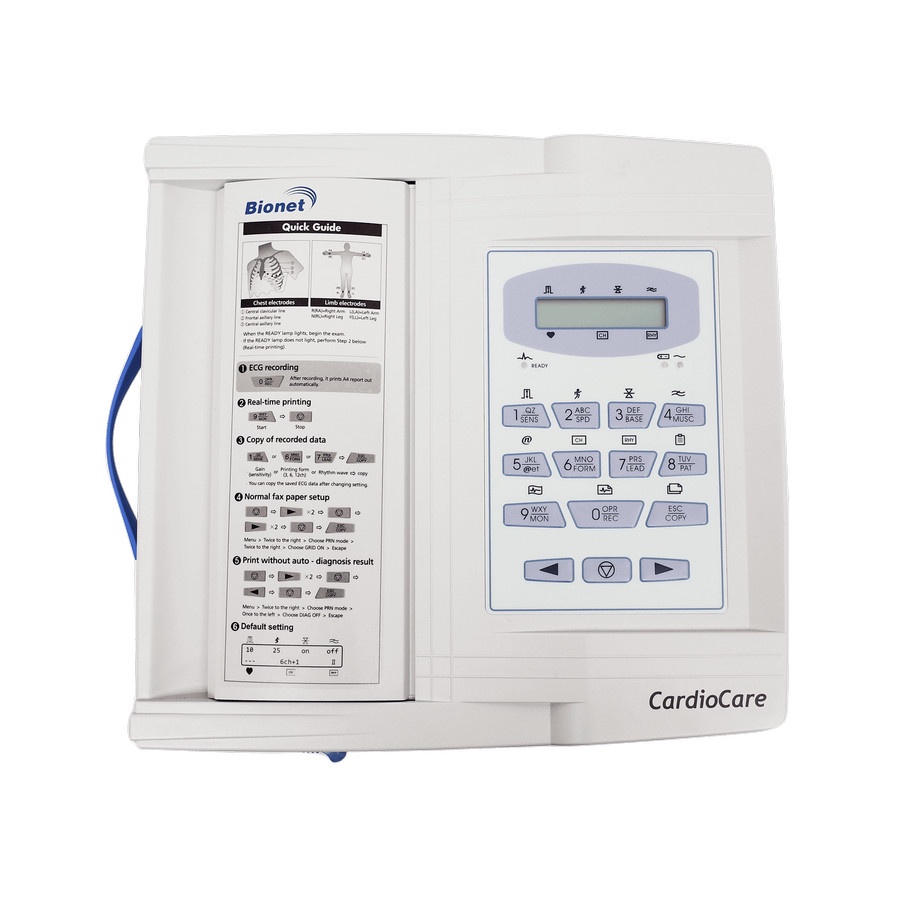 ECG/EKG BIONET 12 CHANEL CARDIOCARE 2000