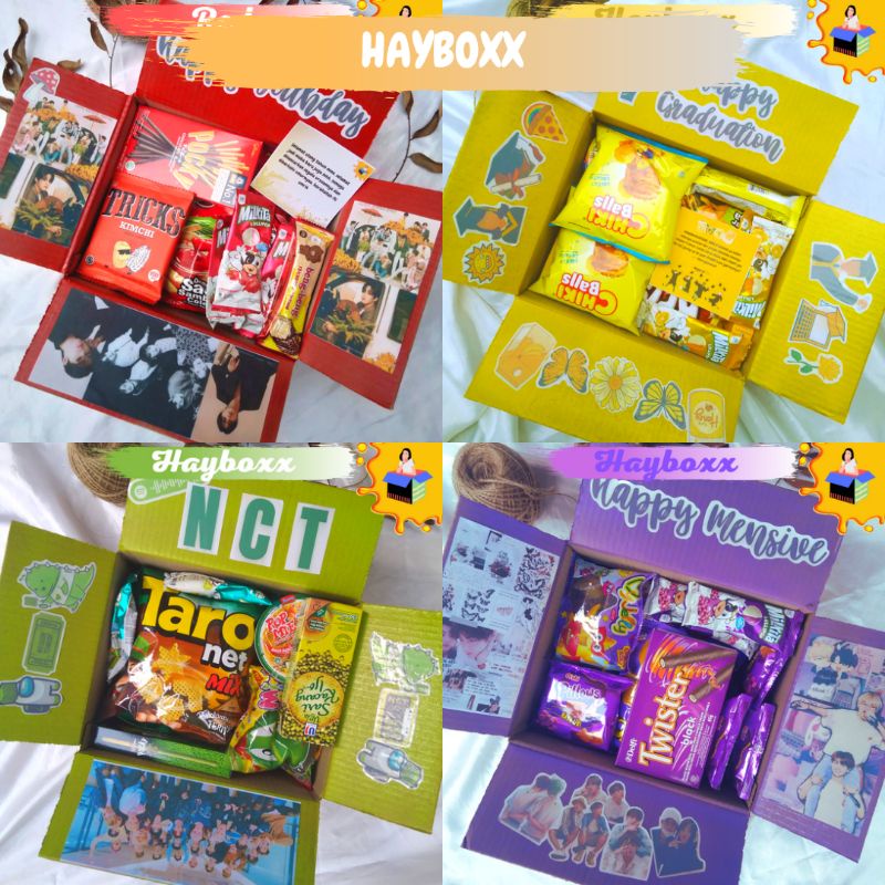 

SNACK BOX UWU - KADO VALENTINE- KADO GIFT BOX HAMPERS ULTAH/WISUDA/LEBARAN/RAMADHAN