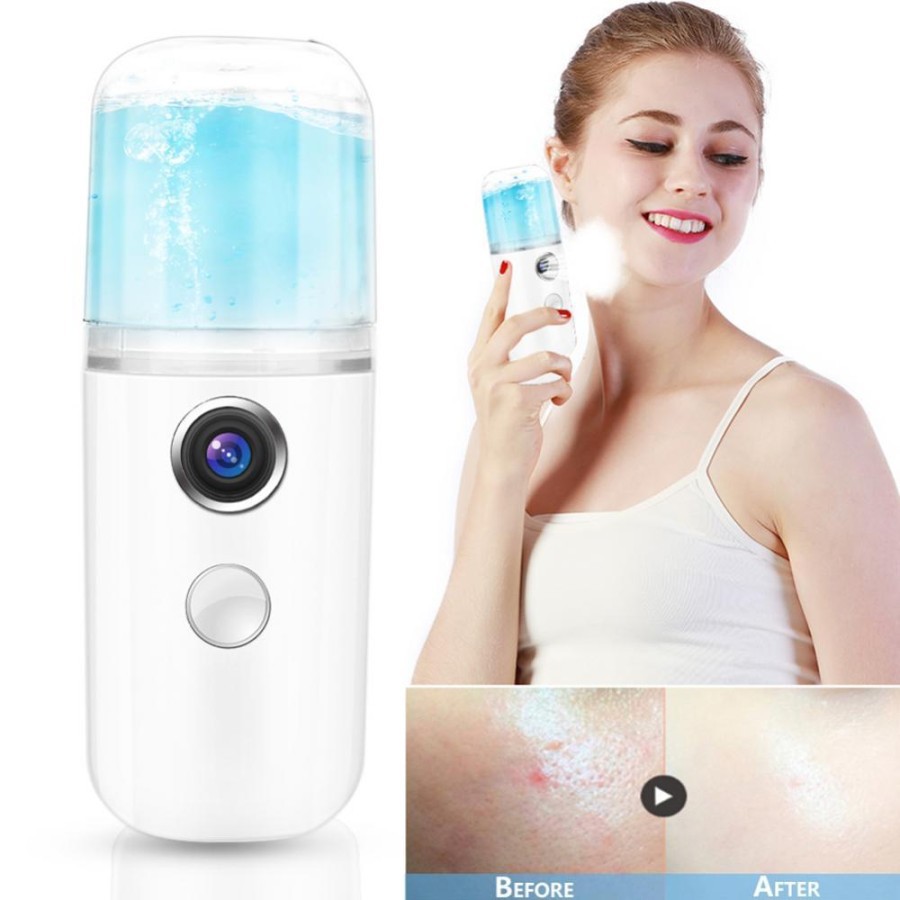 Nano Spray Portable / Mist Sprayer Perawatan Wajah Pelembab Wajah Mini USB nano seprai