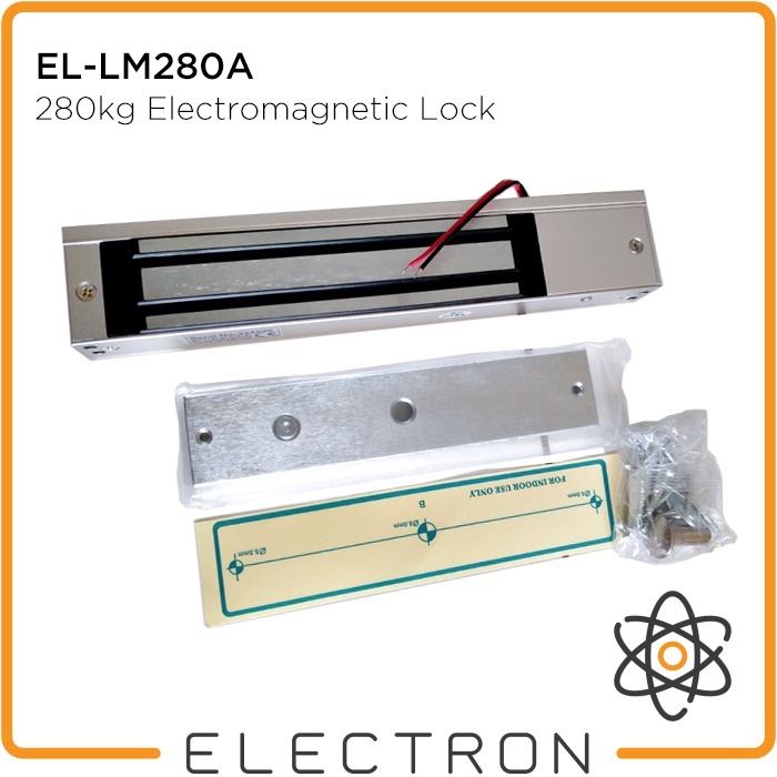 EL-LM280A 280kg Magnetic Electric Electromagnetic Lock Access Control Door 600 LBS