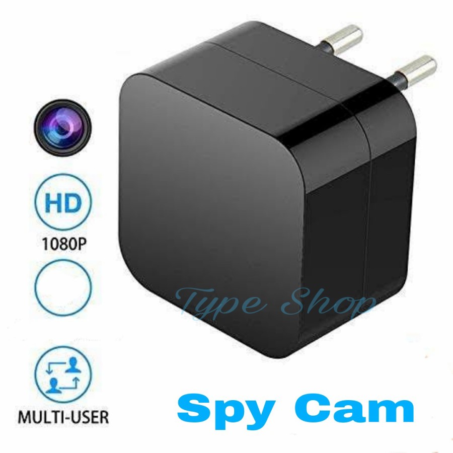 KAMERA KECIL TERSEMBUNYI CAMERA CCTV MINI PENGINTAI TANPA KABEL SPYCAM SPY CAM HIDDEN CAMERA MATA MATA BENTUK ADAPTOR CHARGER JS144