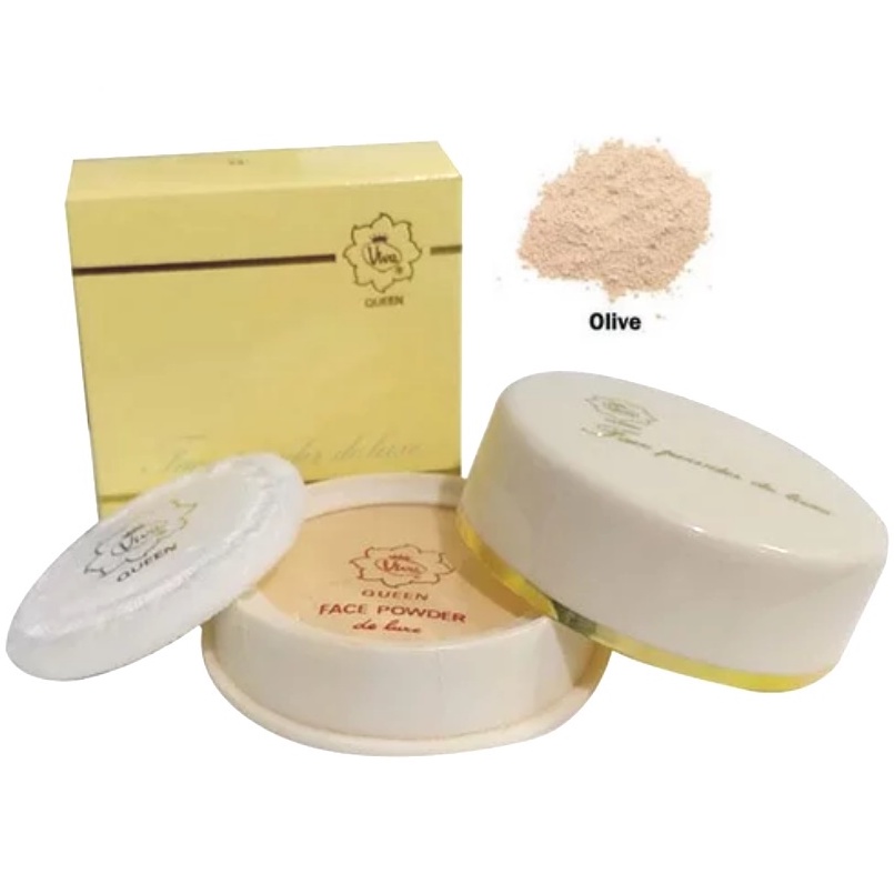 Viva Queen Face Powder de Luxe (Viva Bedak Doos Queen Baru)