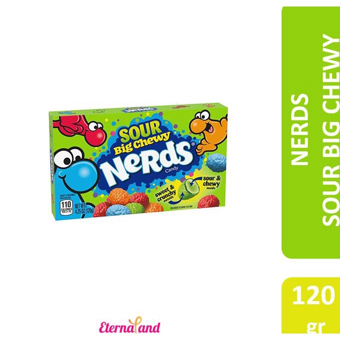 

Nerds Sour Big Chewy - Permen Lunak Nerds Impor Usa