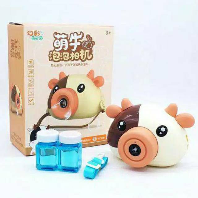 MAINAN ANAK BUBBLE CAMERA BESAR PIGGY COW DEER