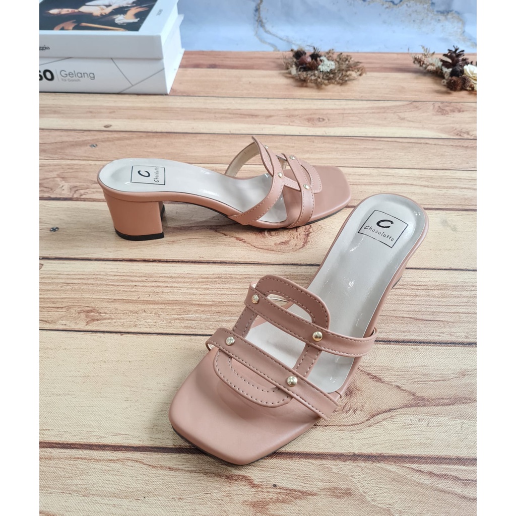 ABBUSHOES  AJ 06 hak tahu anggel wanita 5cm