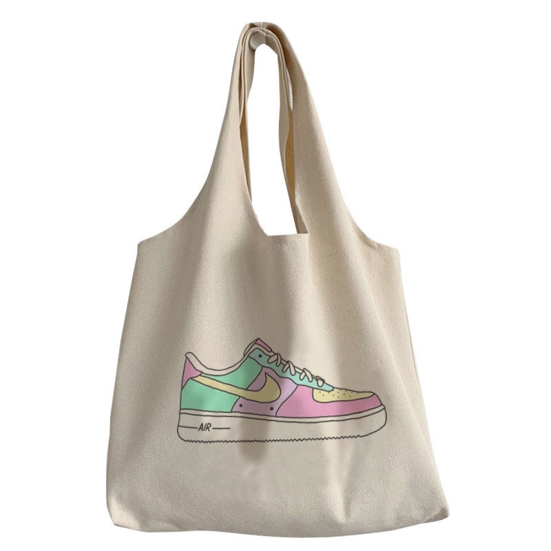 TOTEBAG 3.0 BESAR CANVAS ORIGINAL VINTAGE 8858 BIG CANVAS BAG TAS KANVAS-SNEAKERS NIKEE