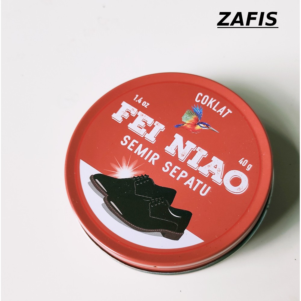 Semir Sepatu Warna Coklat