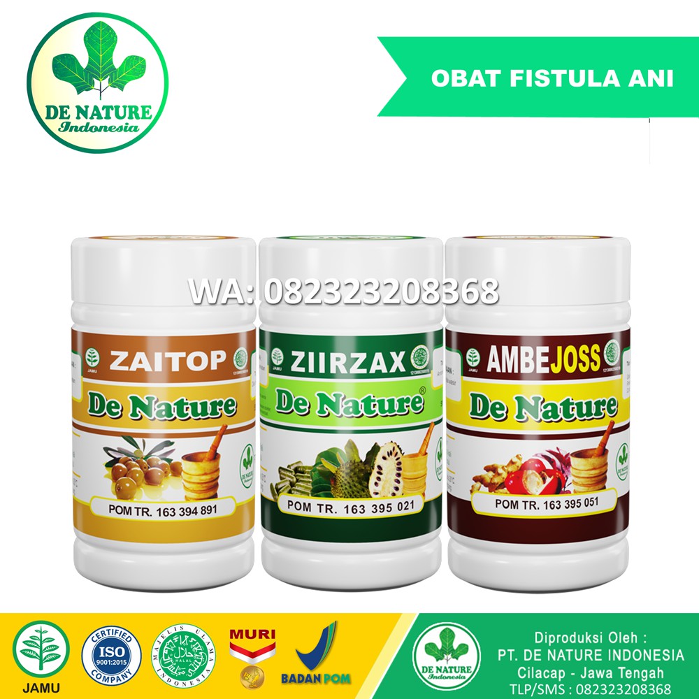 Obat Fistula Ani Tanpa Salep AMPUH GARANSI ASLI DE NATURE