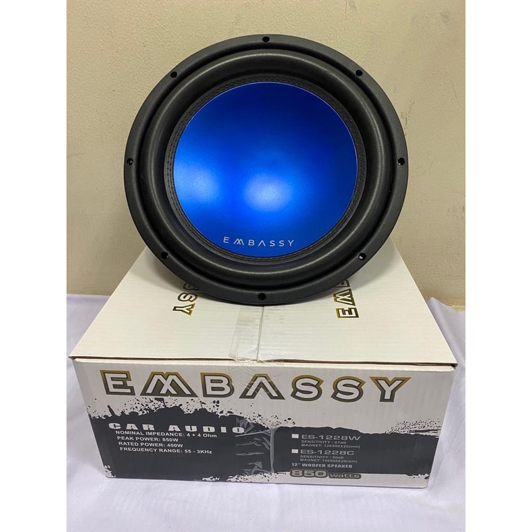 Subwoofer Embassy 12 inch tipe ES-1228C