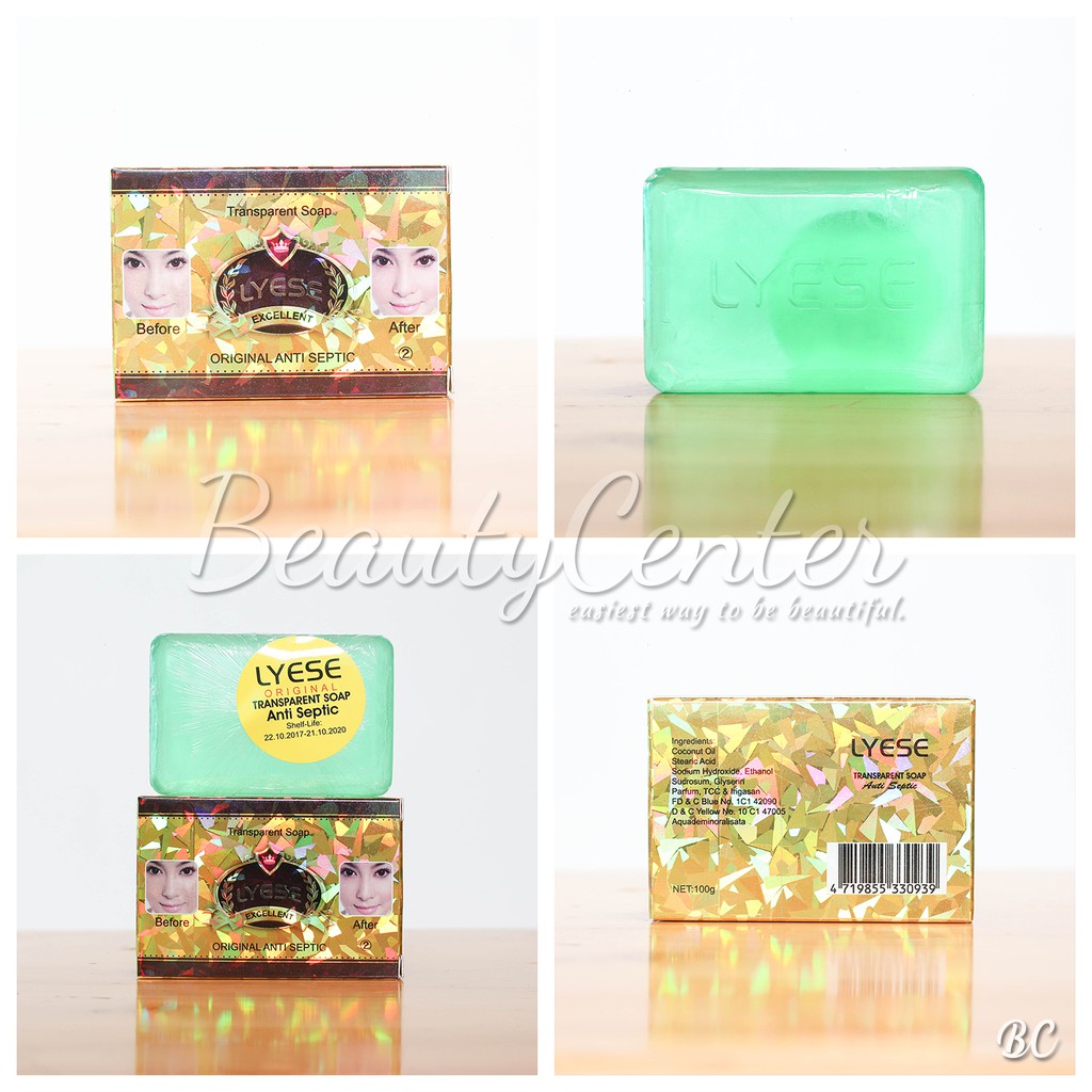 [[#Beautyfull]] - Lyese Antiseptic Soap / Sabun Lyese Hijau