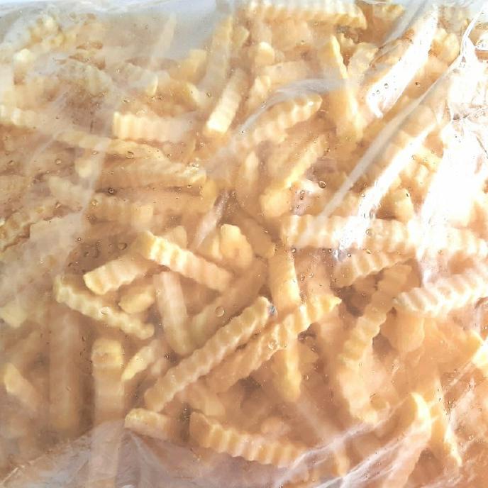 

windytriastuti13 Aviko Kentang French Fries Crinckle Cut Curah 2.5kg Impor TERLARIS TERPERCAYA ORIGINAL