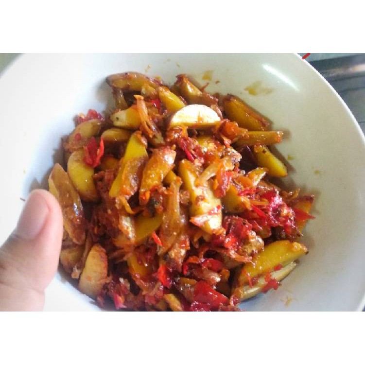 

SAMBEL CUMI BABY PEDAS / CUMI PETE / JENGKOL TERI / TONGKOL PETE