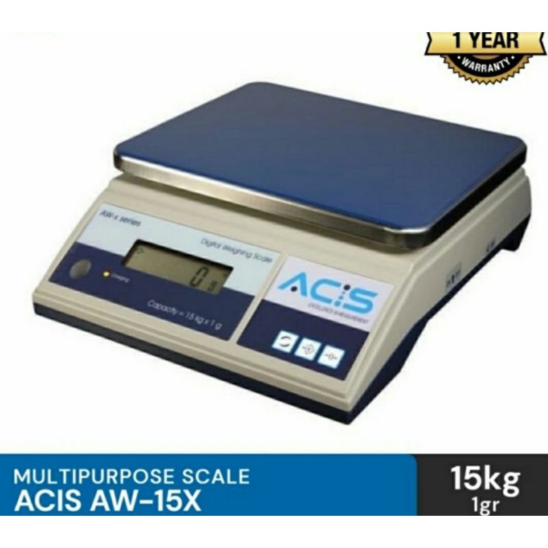 Timbangan Digital Acis 15 Kg AW-15x Ketelitian 1 Gram