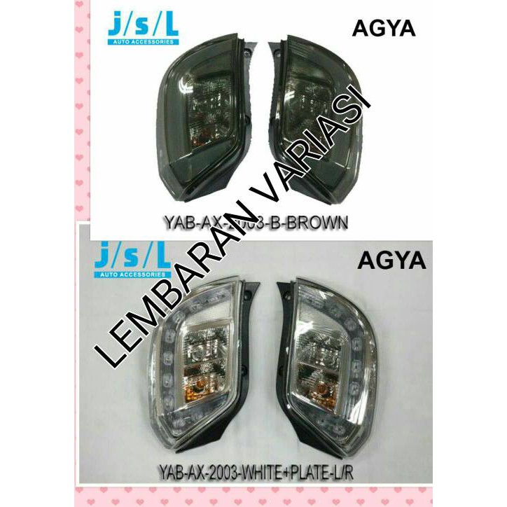 LAMPU STOP AGYA MODEL LED