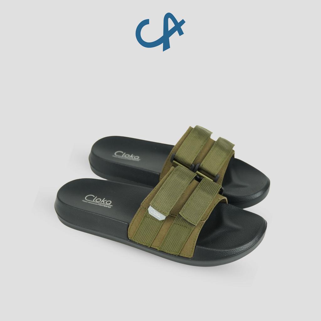 Sandal Pria Slide Karet Distro Slip On Sendal Selop Cowok Dewasa Anti Air Anti Licin Slippers Ringan Cloka Borre