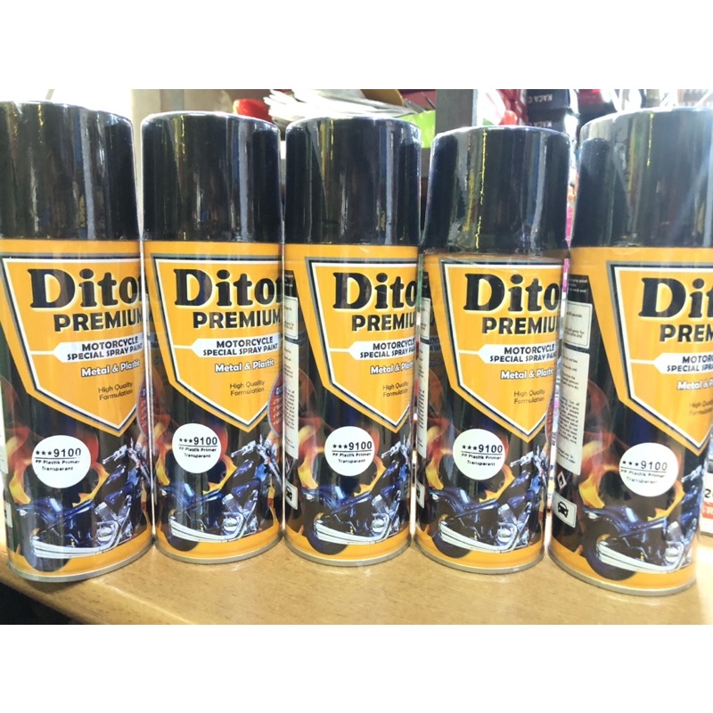 DITON PREMIUM 300ML / Plastik PRIMER PP 9100** / CAT SEMPROT PRIMER COAT