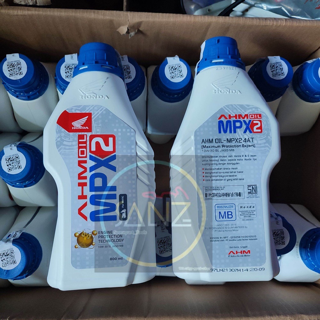 OLI MPX 2 800ML OLI MOTOR MATIC HONDA BEAT VARIO SCOOPY DLL