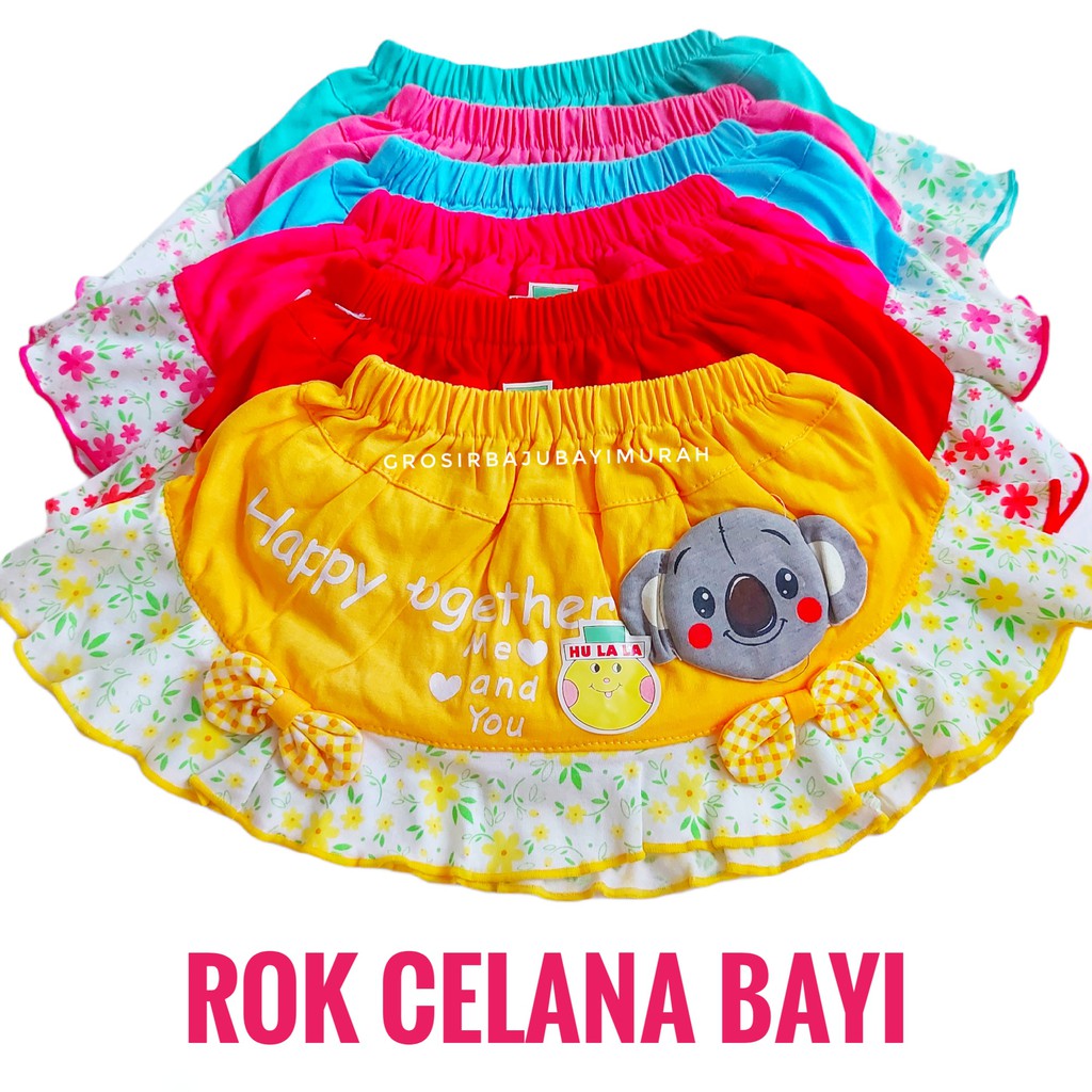 Rok celana BAYI 1th motif HULALA