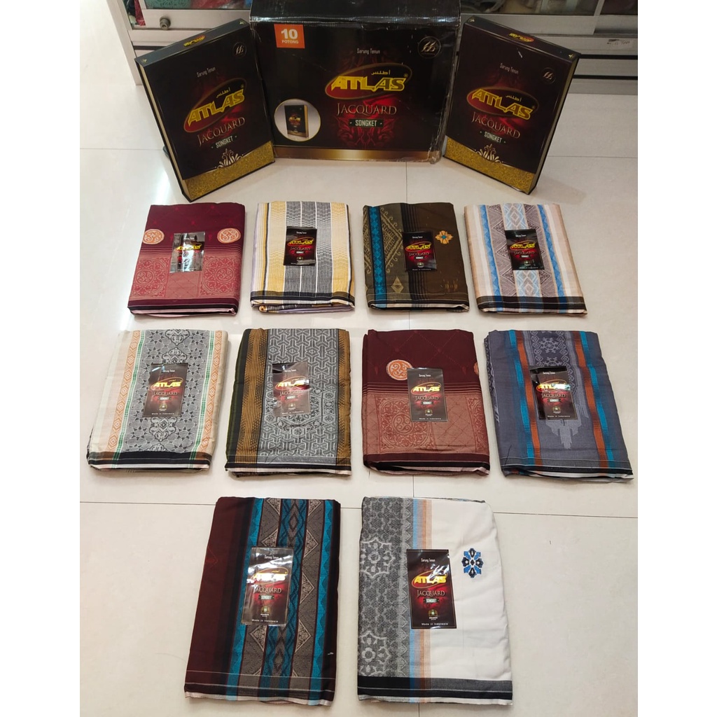 Sarung Atlas Jacquard - sarung dewasa