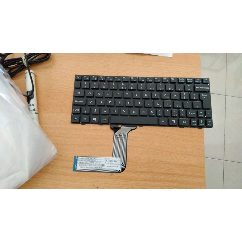 kibot Keyboard Acer Aspire One 10 S1001 Series No Frame