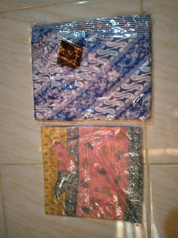 Tey-17 Batik Wanita Asj Sa Hrb026 Kenongo Kemeja Tosca Pendek