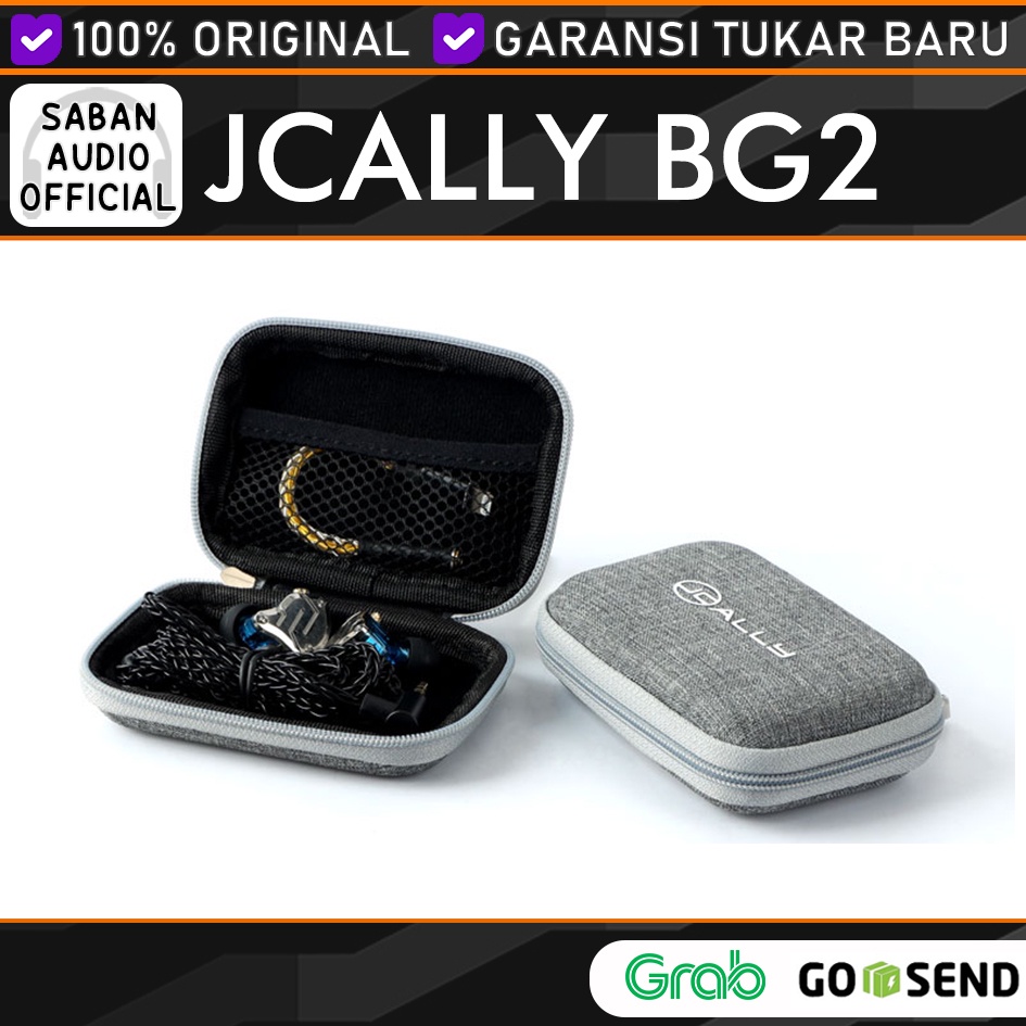 Jcally Earphone Bag Earphone Case utk KZ EDX KZ ZSN PRO X KZ ZST X KZ ZSN PRO KZ DQ6 KZ ZS3 QKZ VK4