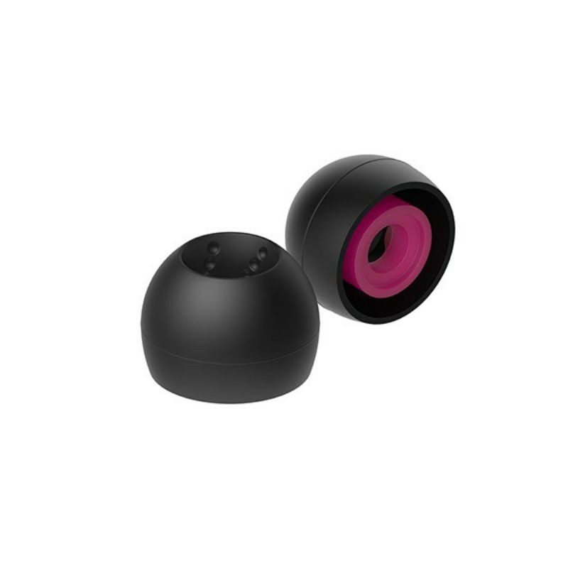 JVC Spiral Dot++ EP-FX10 Premium Ultra Soft Silicone Comfortable Clear Balanced Eartips Tips