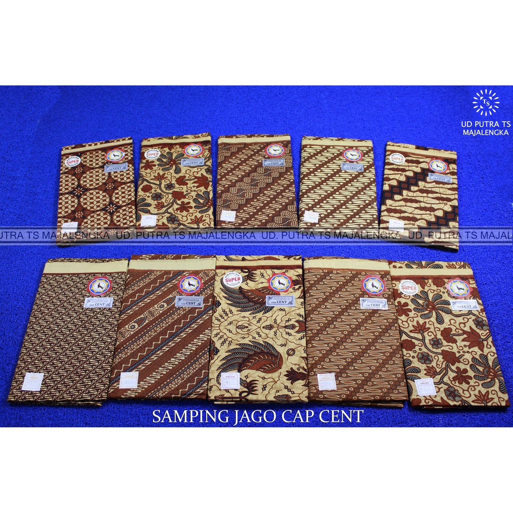 SAMPING BATIK JAGO CAP CENT / SAMPING IBU MELAHIRKAN / KAIN SAMPING - UD PUTRA TS