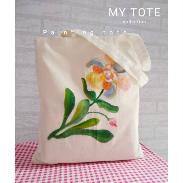 

Painting tote - Pure beauty
