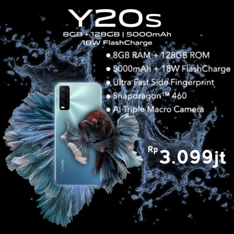 Vivo Y20s Ram 8/128