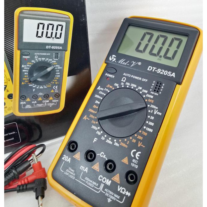 Jual Multitester Multimeter Avometer Digital Dt A Dt A Shopee Indonesia